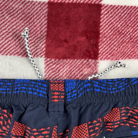Columbia PFG Shorts Men S Super Backcast Swim Trunk Mesh Line Fish US Flag Print - Picture 3 of 12